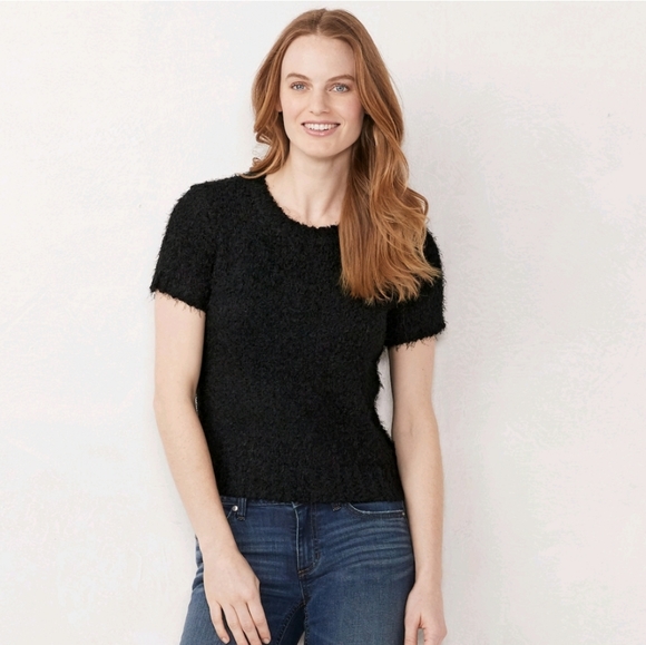 LC Lauren Conrad Sweaters - LAUREN CONRAD EYELASH SWEATER